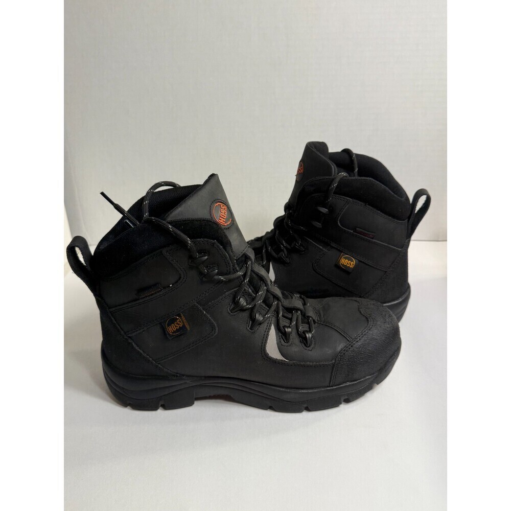 .6048 Hoss Black Boots-US 10 Mens